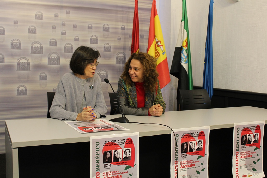 AFAM organiza un concierto solidario, el 28 de diciembre, con el Dúo Samino y María Espada