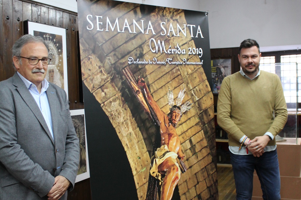 El Cristo de los Remedios en el Arco de Trajano protagoniza el cartel de la Semana Santa 2019