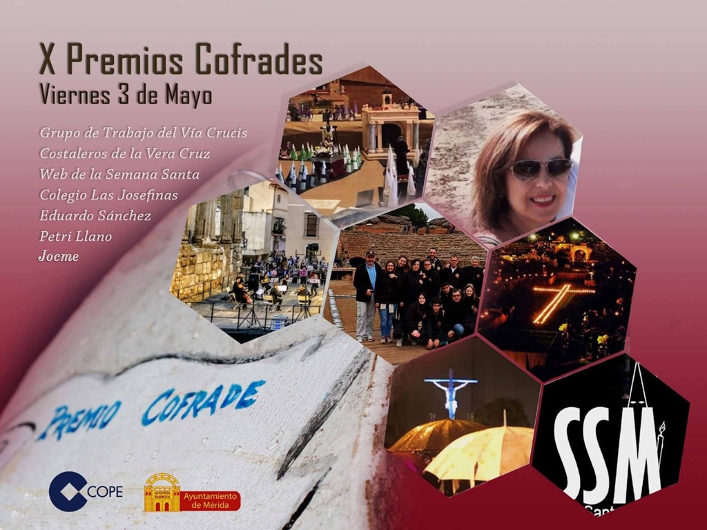 La Gala de los Premios Cofrades de la Cadena Cope y Ayuntamiento llega a su décima edición