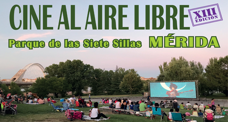 El próximo viernes comienza el Ciclo de cine al aire libre en el auditorio del Parque de las Siete Sillas