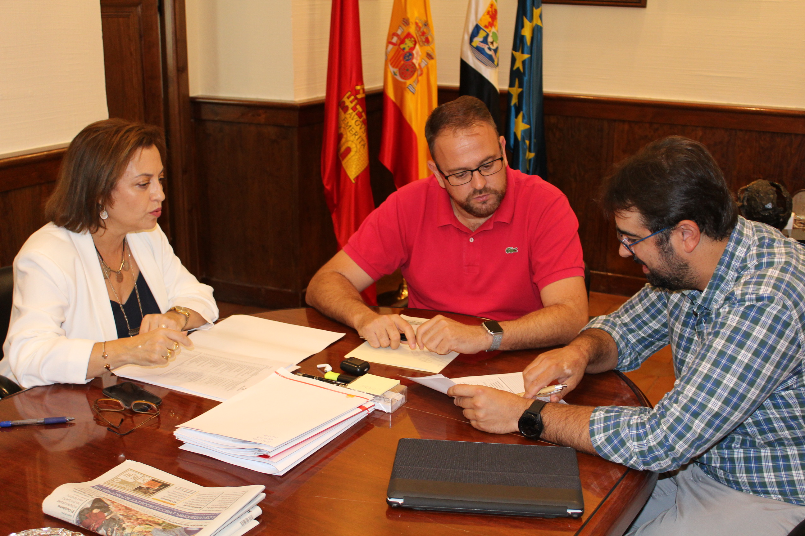 Mario Balanzategui y Antonio R. Osuna