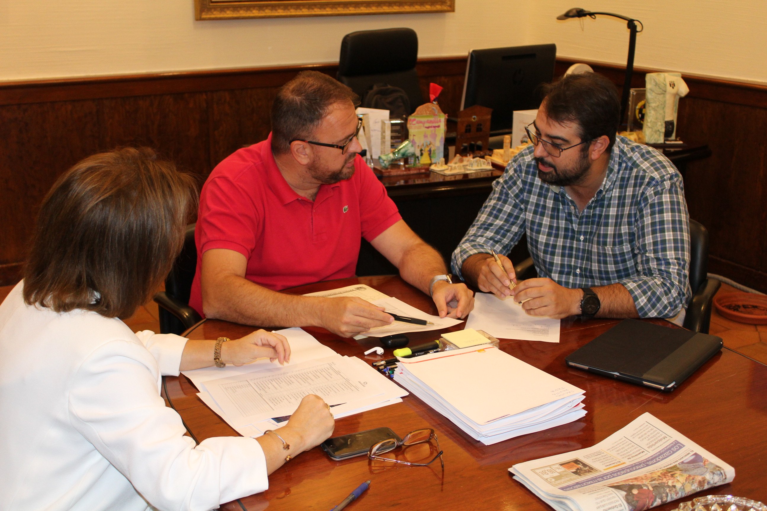 Reunión con Mario Balanzategui