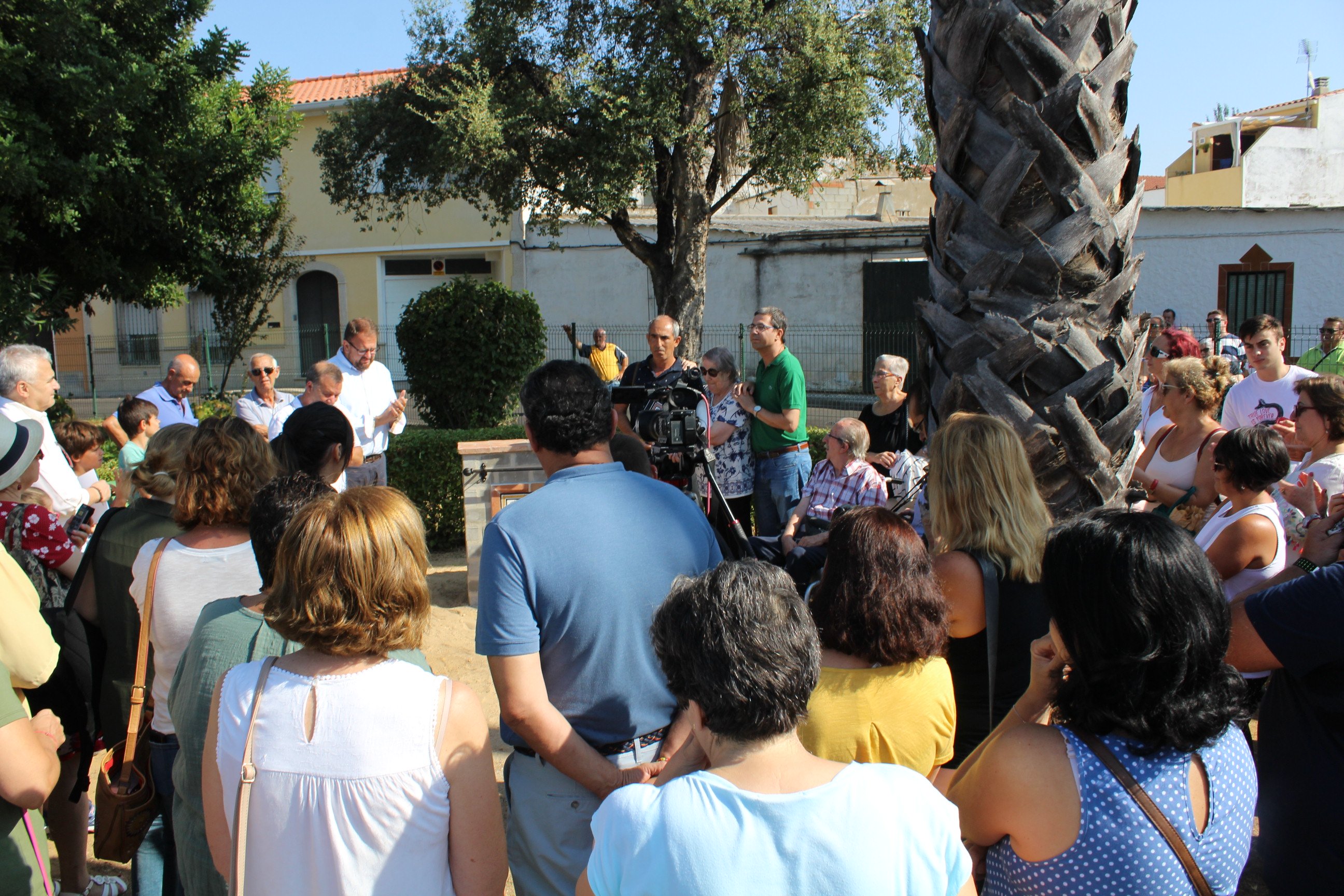 Acto homenaje Evelio Gómez