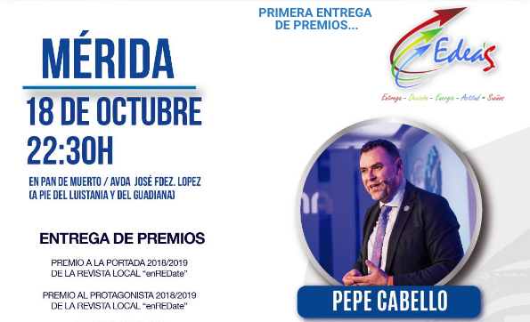 Mérida acoge, el 18 de octubre, la I Entrega de Premios Edea’s