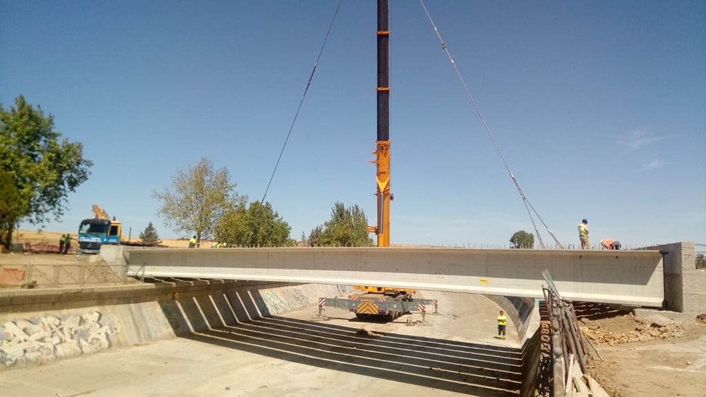 Comienzan los trabajos del nuevo puente sobre el Albarregas en la Zona de María Auxiliadora
