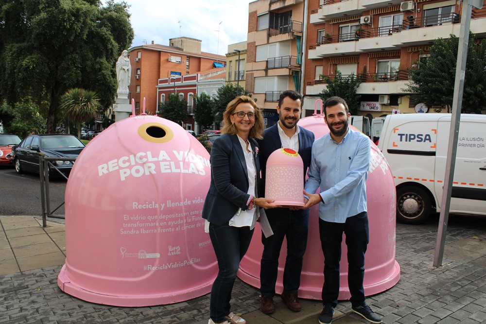 Mérida acoge una nueva edición de la campaña “Recicla vidrio por ellas”