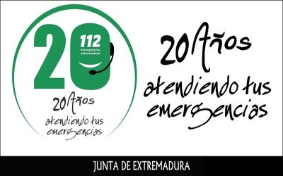 El Centro 112 celebra su XX aniversario con una ruta por los ríos de Mérida para dar a conocer sus medios técnicos y humanos