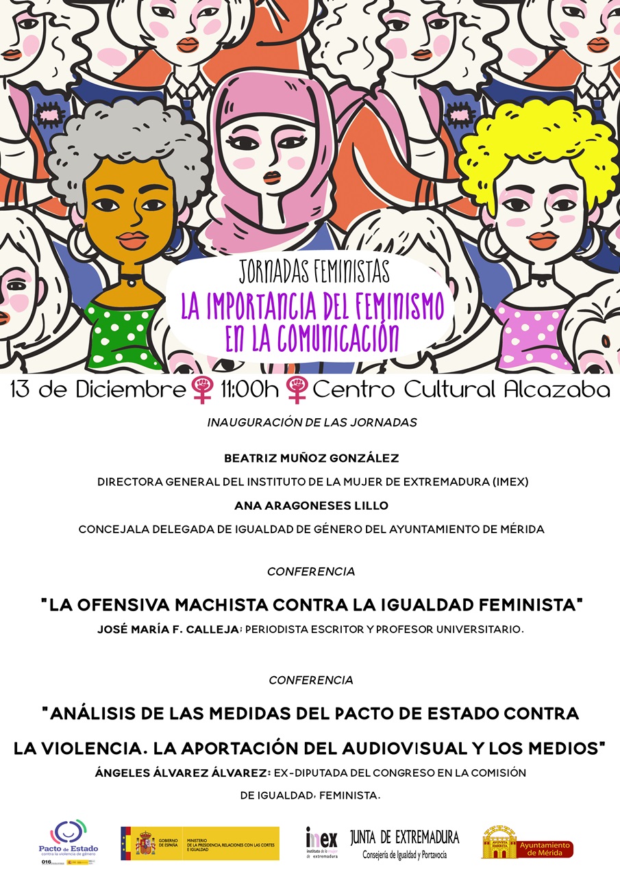 El Centro Cultural Alcazaba acoge el viernes las jornadas “La importancia del Feminismo en la Comunicación”