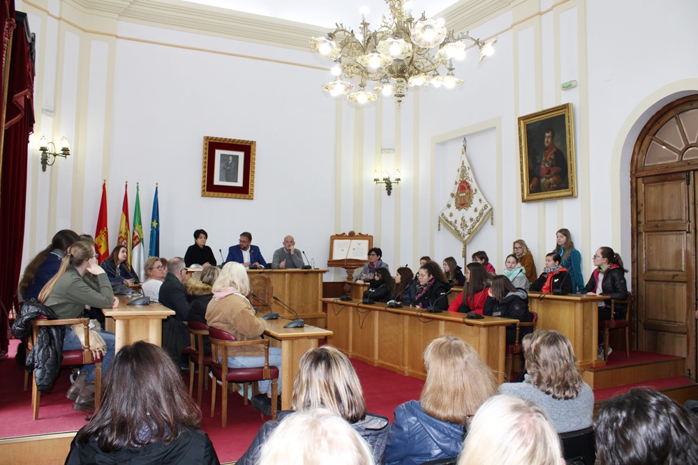 Alumnos de seis países participan en el programa Erasmus+ del IES Sáenz de Buruaga