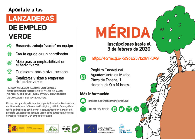 Ayuntamiento De Merida Lanzadera De Empleo Verde