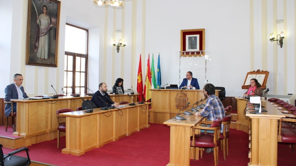 Junta de Portavoces, hoy, en el Salón de Plenos