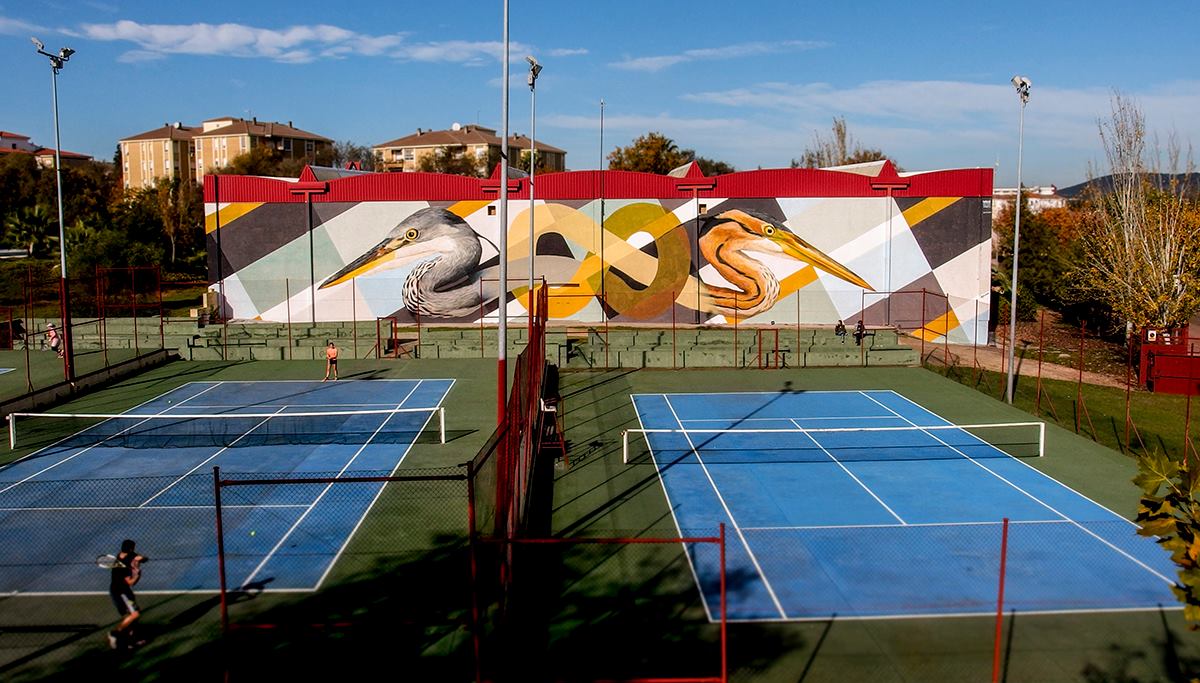 Las pistas de tenis de los polideportivos Guadiana y La Paz abren sus puertas en la Fase 1 de desescalada