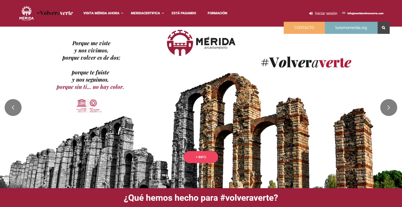 El Ayuntamiento lanza una web con la información de la campaña #Volveraverte