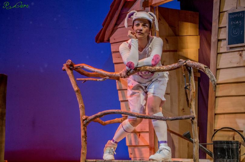 El pequeño conejo blanco