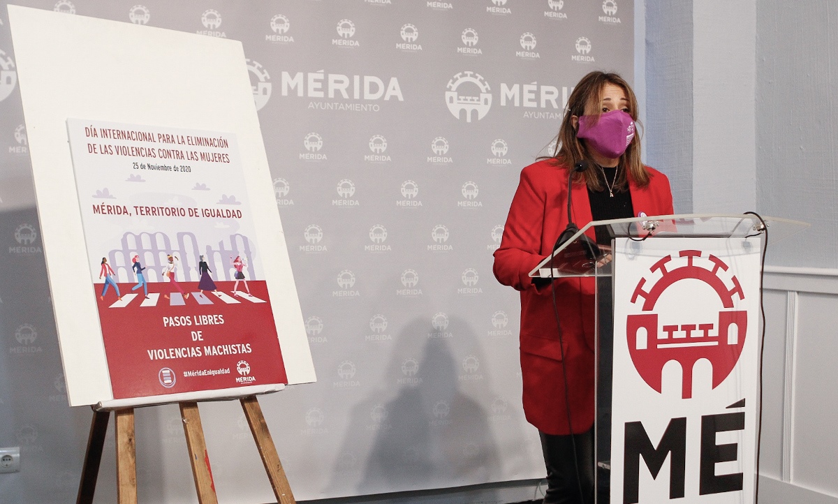 Comienza la campaña “Mérida, territorio de igualdad”, en el marco del Día Internacional para la Eliminación de las Violencia contra las Mujeres
