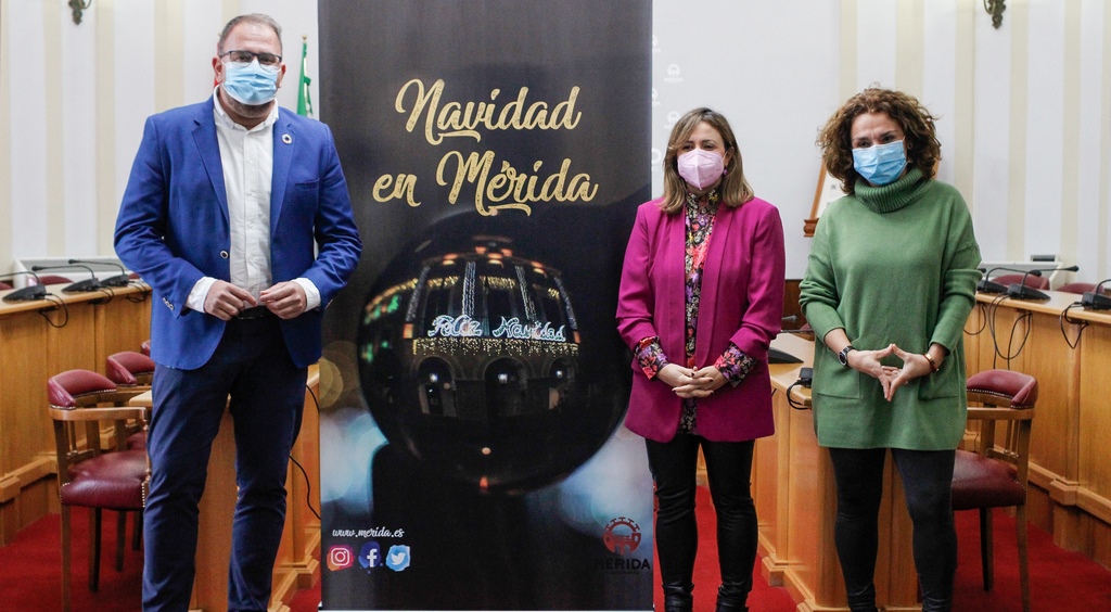 El encendido, esta noche, de la iluminación extraordinaria marca el inicio del programa “Navidad en Mérida”