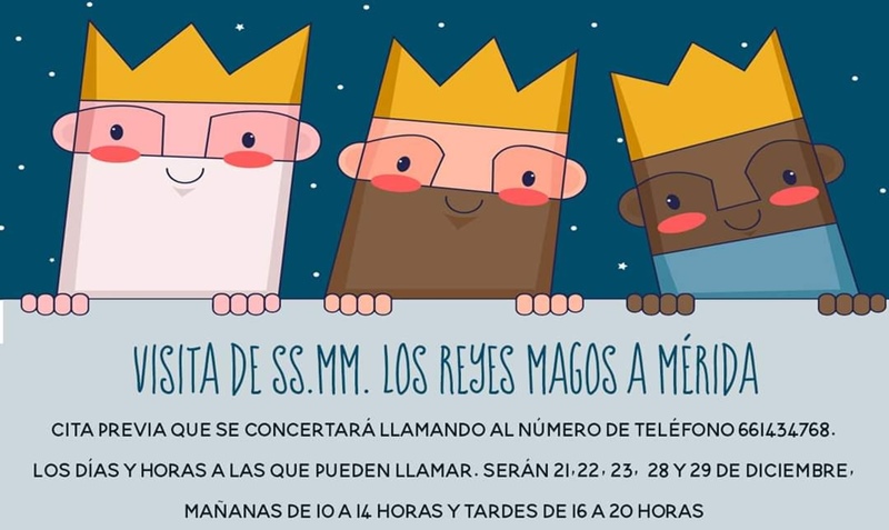 Hoy se abre el plazo de solicitud de cita previa para visitar a los Reyes Magos en distintas zonas de la ciudad