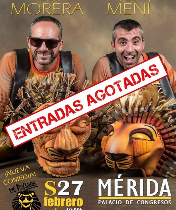 Agotadas las entradas para "Me Reí León"