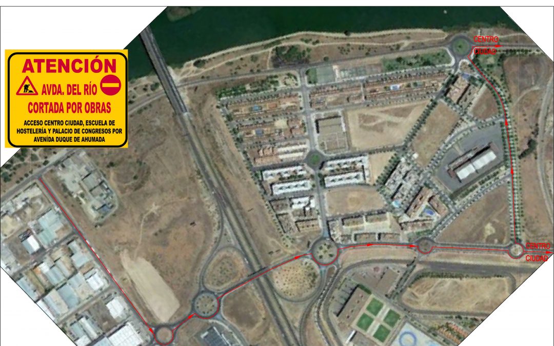 Modificación del tráfico, desde el miércoles, por el comienzo de las obras de desdoblamiento de la Av. del Río