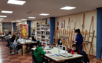 Los talleres de pintura e ilustración se inician con dos grupos de alumnos