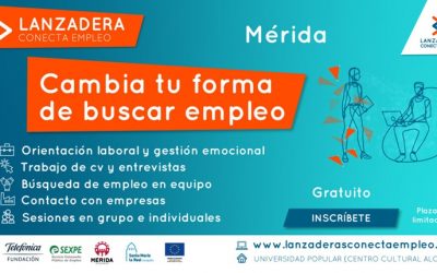 Últimos días para apuntarse a la Lanzadera Conecta Empleo de Mérida