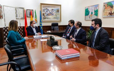 El Alcalde recibe al Secretario de Estado para la UE del Gobierno de España