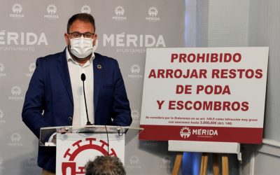 Rodríguez Osuna anuncia iniciativas encaminadas a advertir y endurecer las sanciones y medidas de sensibilización para el depósito de los residuos