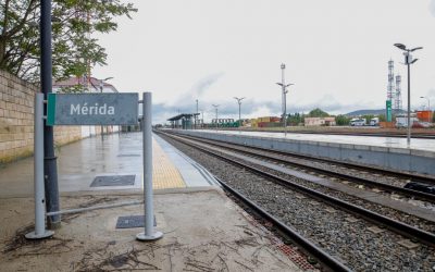 Mérida contará con una pasarela urbana de uso peatonal y con carril bici sobre las vías de la estación de ferrocarril