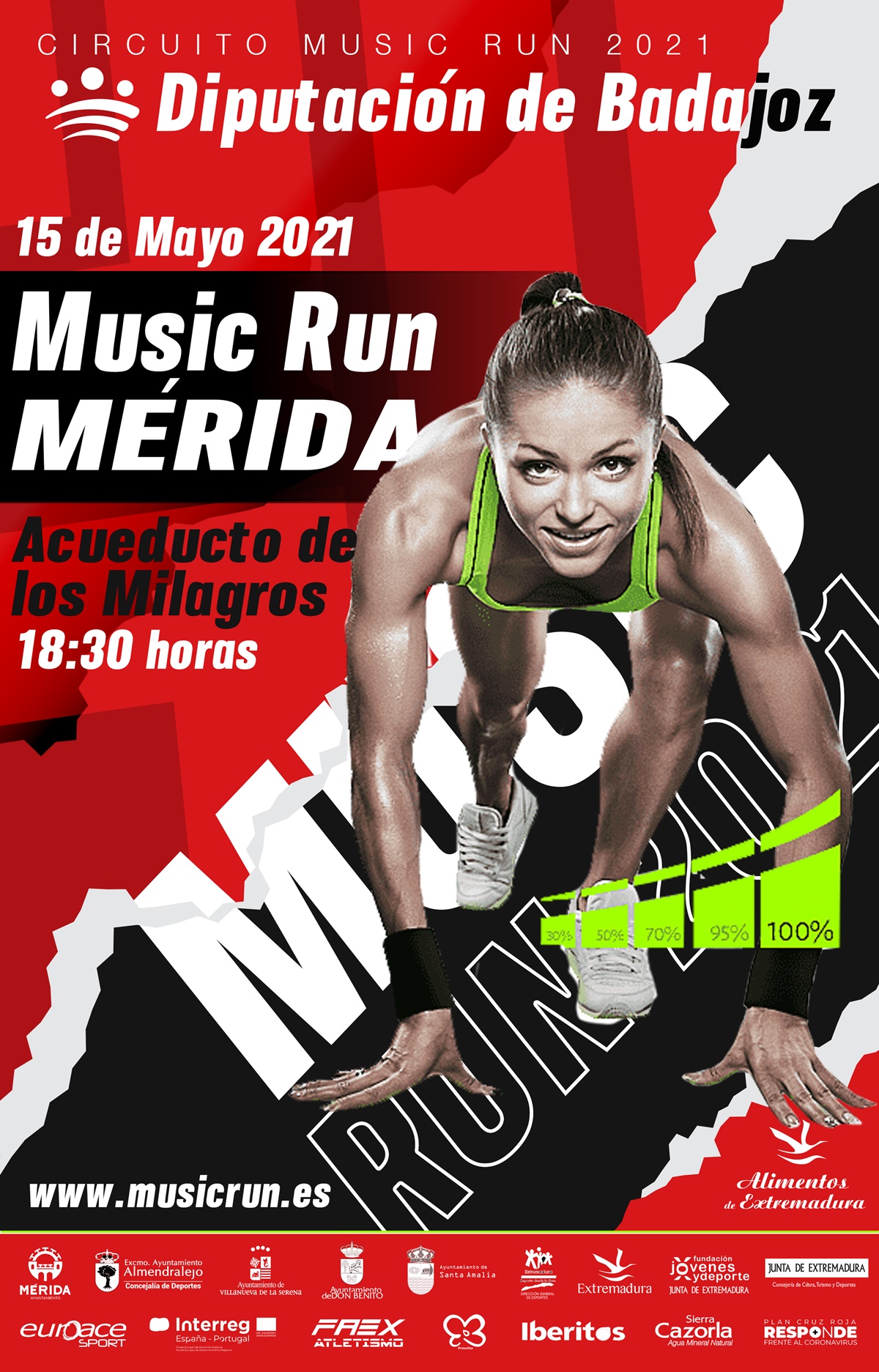 Cartel Music Run Mérida 2021