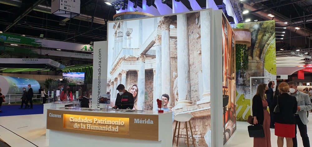 Mérida se ha posicionado en Fitur como destino preferente de la región con más demanda de turismo nacional