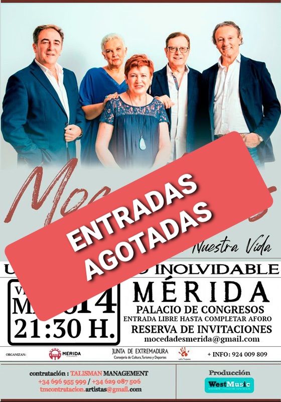Mocedades entradas agotadas