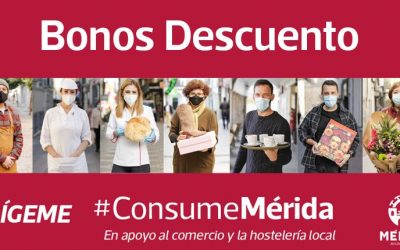La campaña Consume Mérida sobrepasa los 24.400 bonos canjeados en los establecimientos de comercio y hostelería participantes