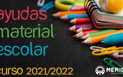 Se abre el plazo para las solicitudes de ayudas de material escolar para el curso 2021/2022