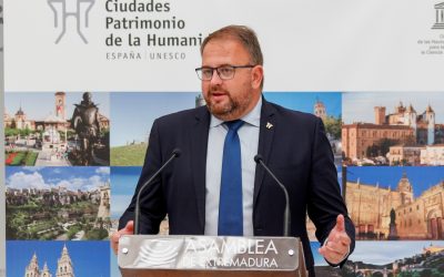 El Grupo de Ciudades Patrimonio de la Humanidad reclama al Gobierno una línea de asignación directa de los Fondos de Resilencia para los ayuntamientos