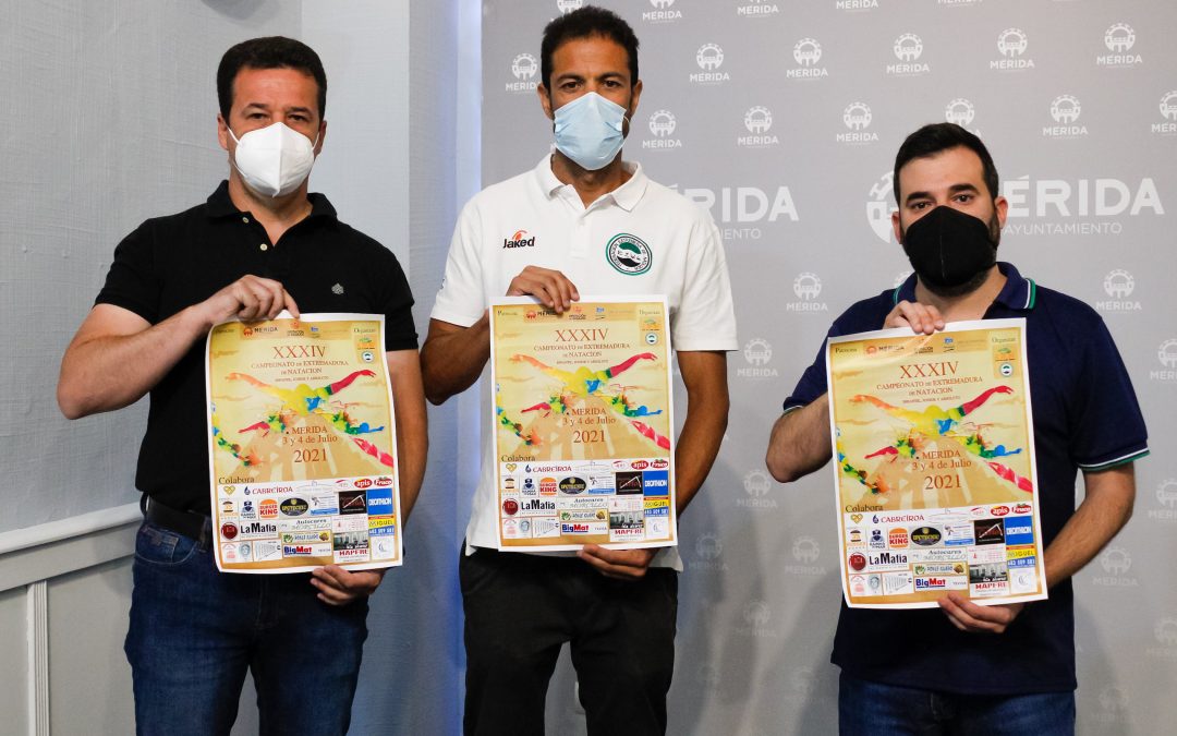 La piscina del Guadiana vuelve a ser sede del Campeonato de Extremadura de Natación