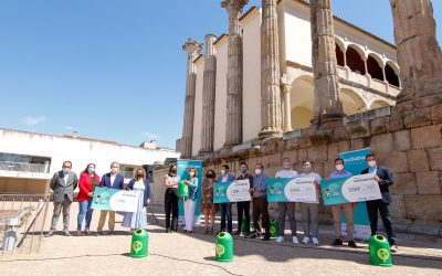 Ecovidrio clausura su edición de “Ecólatras Extremadura” con un acto en el Templo de Diana