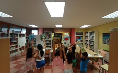 El taller Los viajes de Tintín por Mérida sigue desarrollándose en la Biblioteca Municipal