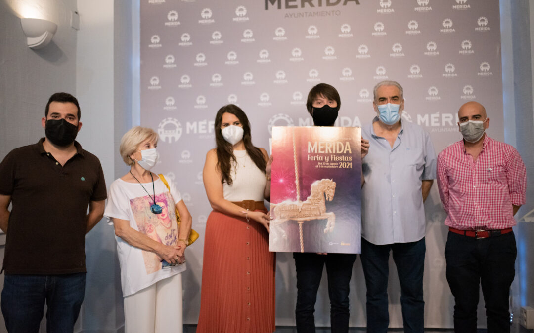 Piedra, obra de Rubén Lucas García, será el cartel de la Feria 2021