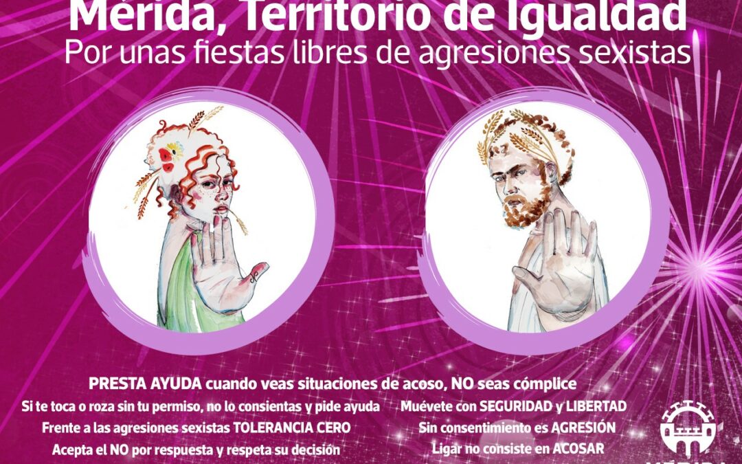 La delegación de Igualdad instalará un punto violeta en la Feria dentro de la campaña “Mérida, territorio de Igualdad”