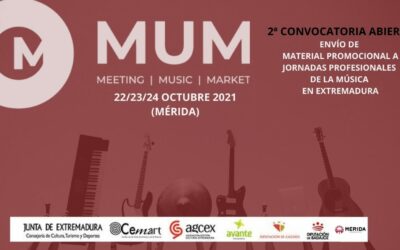 El Ayuntamiento colabora en las V Jornadas Profesionales de la Música en Extremadura que se celebrarán el 21 de octubre en la ciudad