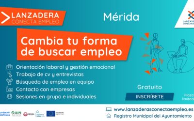 Últimos días para que personas en desempleo se apunten a la nueva Lanzadera Conecta Empleo en Mérida