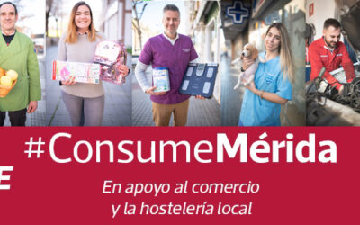 Rodríguez Osuna anuncia la puesta en marcha de la campaña ‘Elígeme, Consume Mérida’ en beneficio del comercio y la hostelería local