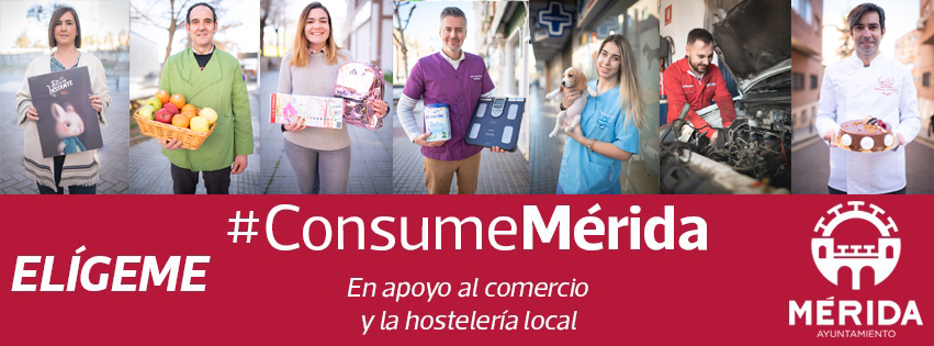 Rodríguez Osuna anuncia la puesta en marcha de la campaña ‘Elígeme, Consume Mérida’ en beneficio del comercio y la hostelería local