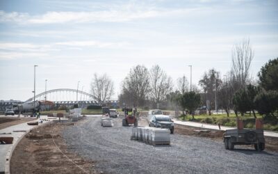 Las obras de desdoblamiento de la Avenida del Río estarán finalizadas en el mes de junio