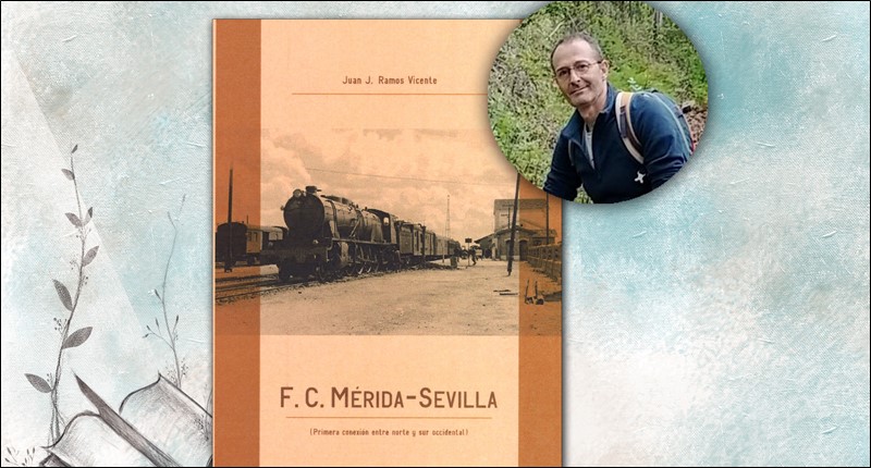 Presentación del libro Ferrocarril Mérida- Sevilla en la Biblioteca Municipal