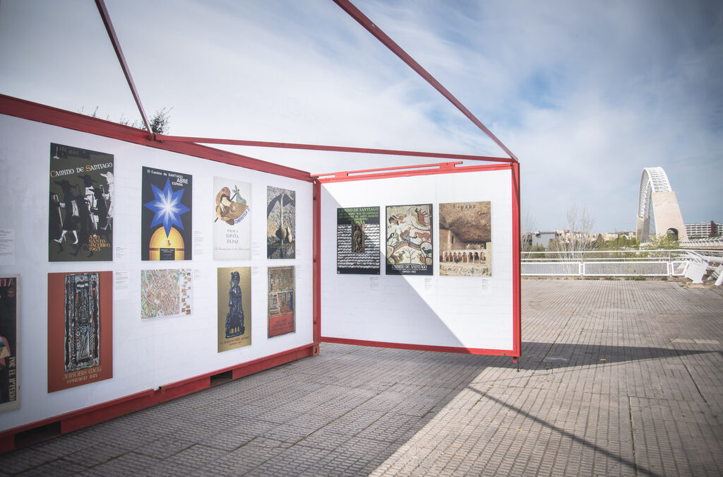 Mérida acoge la exposición itinerante “Carteles para un Camino” dentro del programa Xacobeo 2021