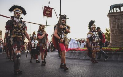 Los desfiles de tropas, ciudadanos romanos y esclavos por las calles animarán todos los espacios de Emerita Lvdica