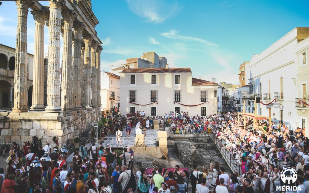 En torno a 50.000 personas han participado en las 90 actividades programadas por el Ayuntamiento en la última edición de Emerita Lvdica