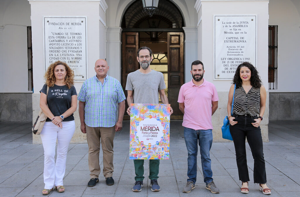 El cartel “Noria” de Rubén Alesandro Lucas García anunciará la Feria y Fiestas 2022