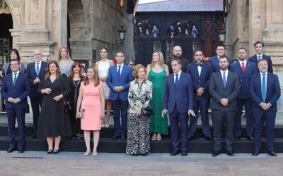 Éxito del concierto presidido por la Reina Sofía en la Plaza Mayor Salamanca